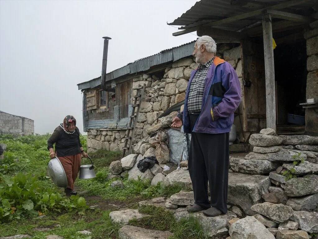 Kaçkar dağlarının yüksek rakımlı yaylalarında günlük hayat 15