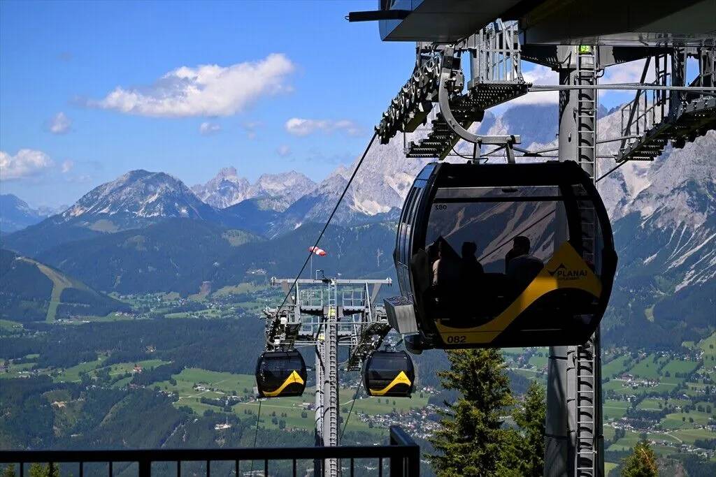 Avusturya'nın Schladming kasabası, tabiatıyla dikkati çekiyor 12