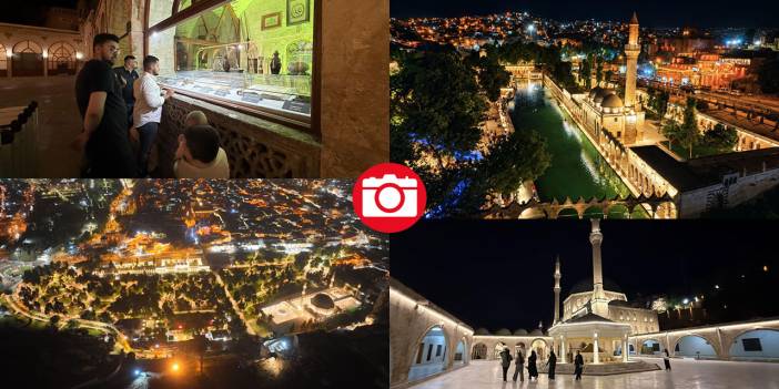 Şanlıurfa'da 45 dereceyi aşan sıcaklar turistleri gece gezisine yöneltti