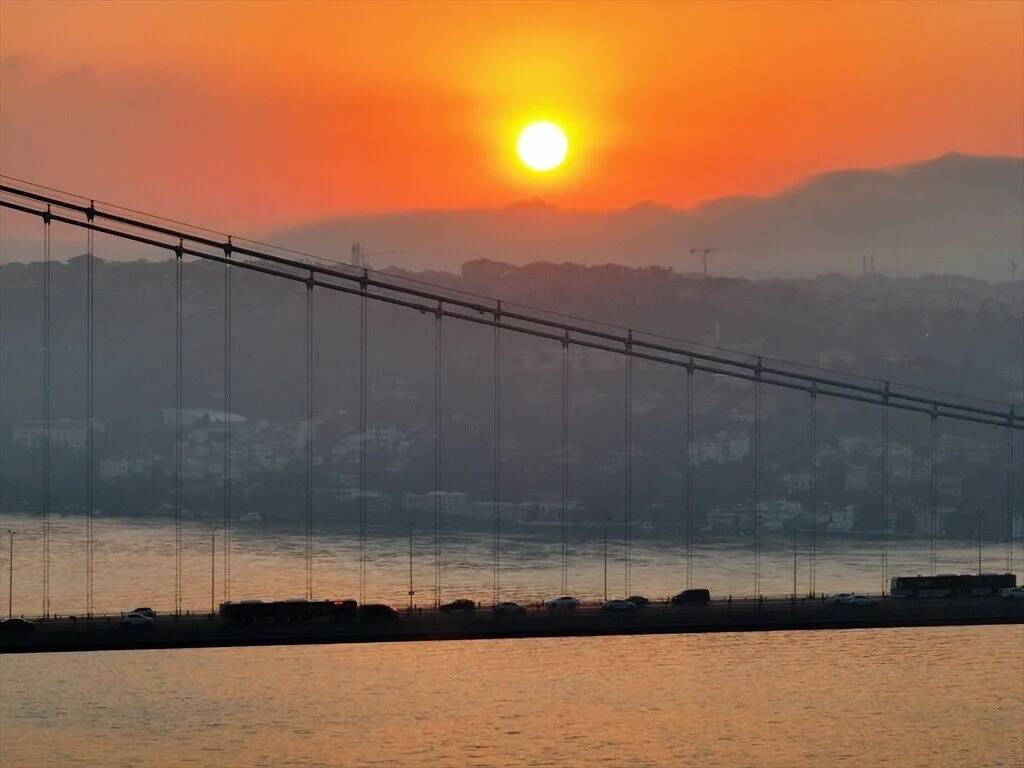 İstanbul'da gün doğumu 4