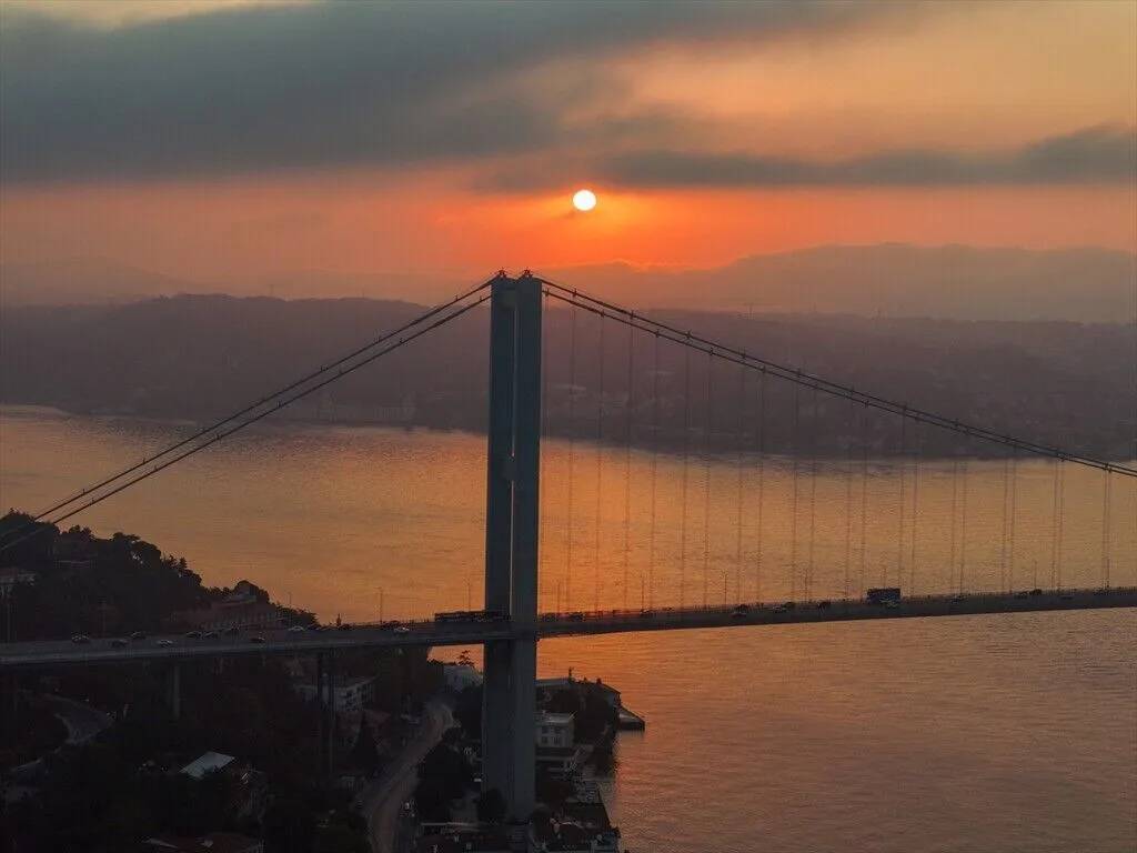 İstanbul'da gün doğumu 7