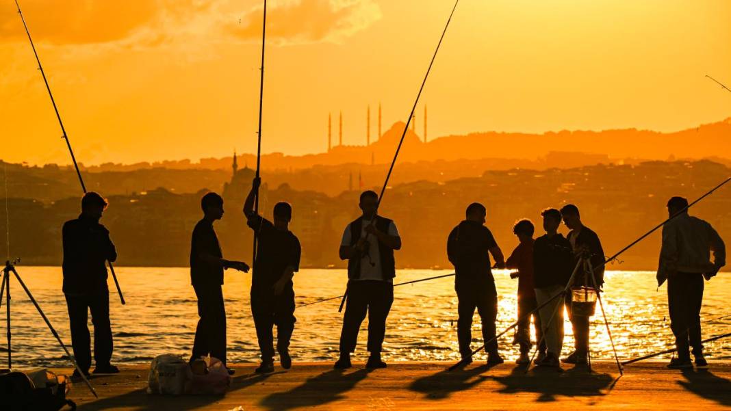 İstanbul'da gün doğumu manzarası 14