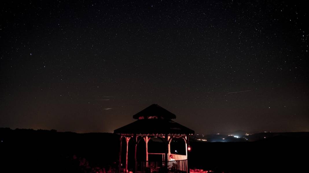 Kula Jeoparkı'nda yıldızlı gece 1