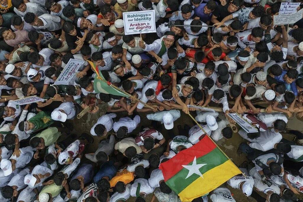 Arakanlı Müslümanlar, zorunlu göçün 9’uncu yılında 'adalet' için meydanlarda 22