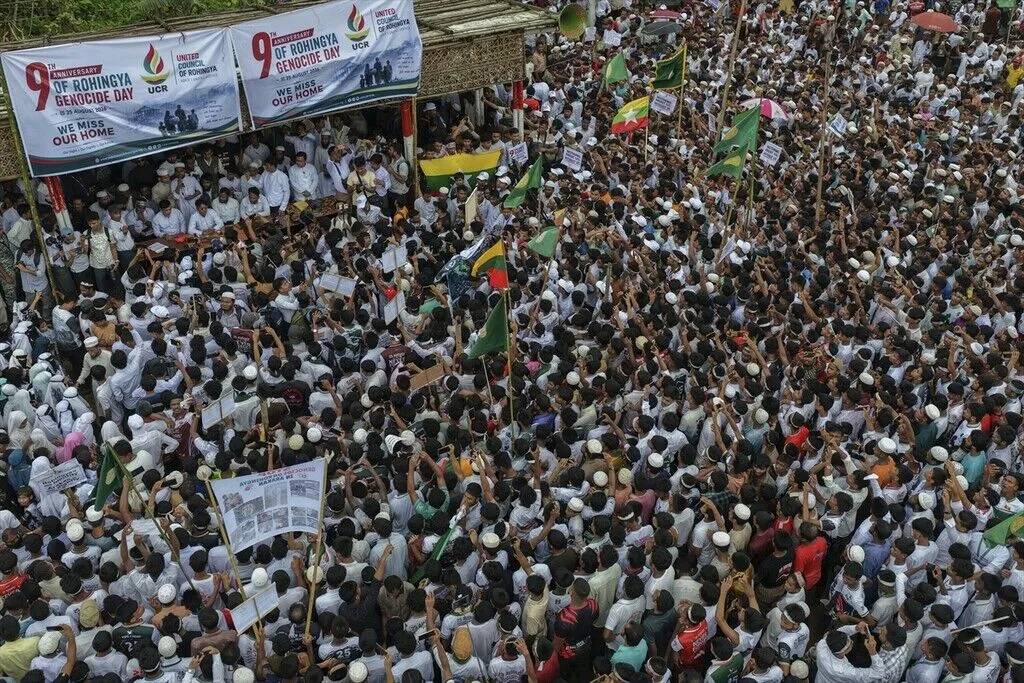 Arakanlı Müslümanlar, zorunlu göçün 9’uncu yılında 'adalet' için meydanlarda 23