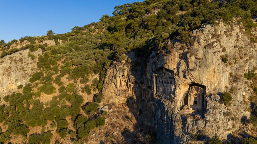 Dalyan'ın güzellikleri havadan görüntülendi 14