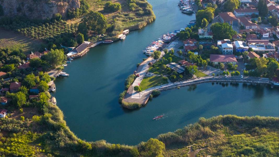 Dalyan'ın güzellikleri havadan görüntülendi 17