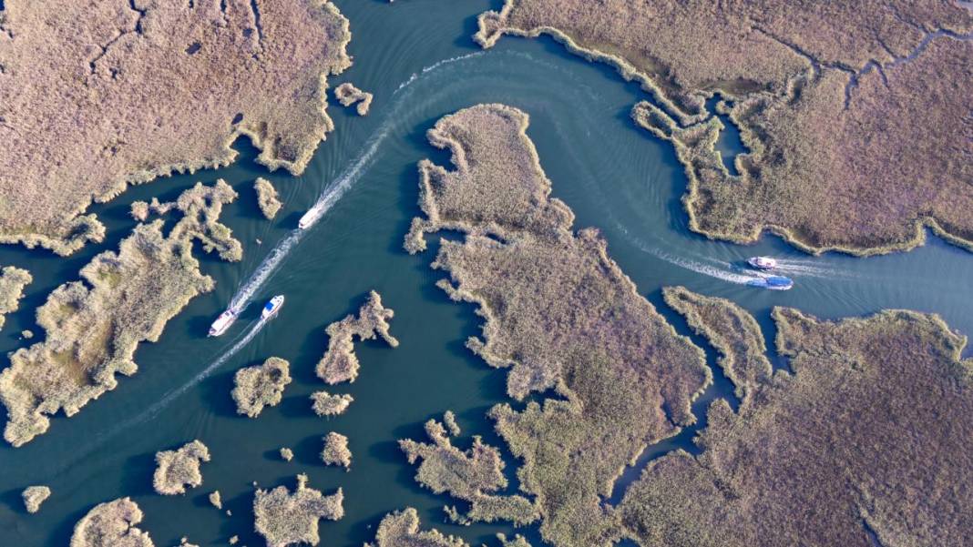 Dalyan'ın güzellikleri havadan görüntülendi 5