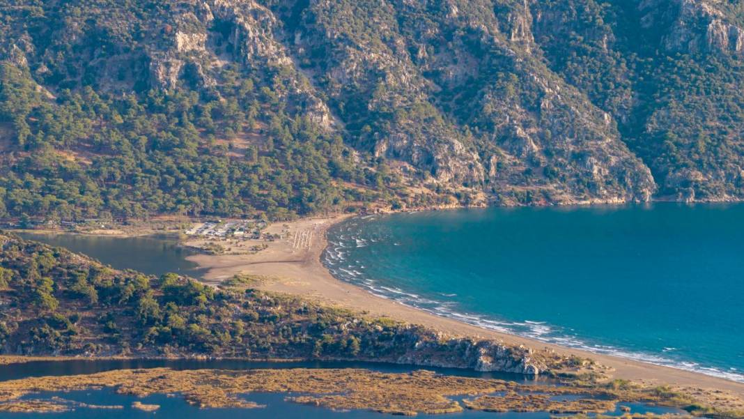 Dalyan'ın güzellikleri havadan görüntülendi 7