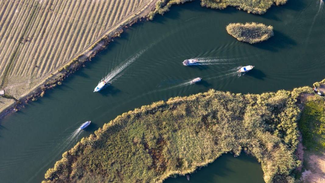 Dalyan'ın güzellikleri havadan görüntülendi 9