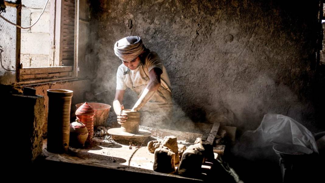 Suriye'de 19 yaşındaki genç çömlekçi kültürel mirası geleceğe taşıyor 2