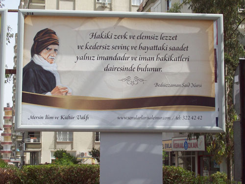 Risale-i Nur Mersin bilboardlarında 10