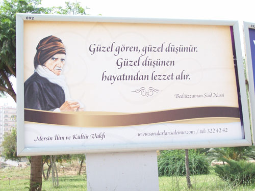 Risale-i Nur Mersin bilboardlarında 7