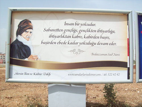 Risale-i Nur Mersin bilboardlarında 8