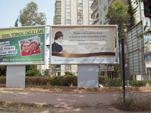 Risale-i Nur Mersin bilboardlarında 9
