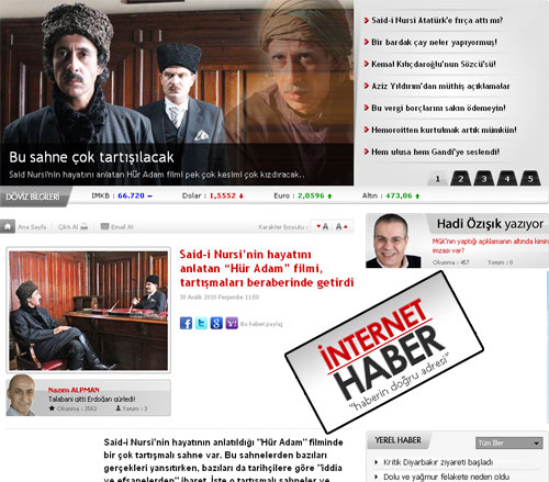 Hür Adam'ı medya böyle gördü 10