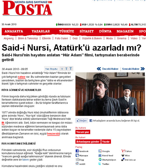 Hür Adam'ı medya böyle gördü 13