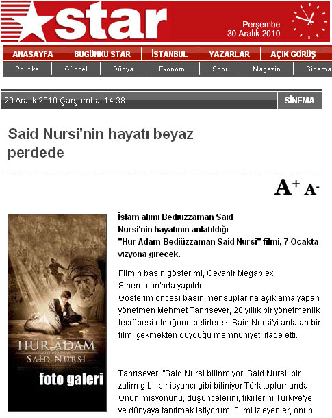 Hür Adam'ı medya böyle gördü 6
