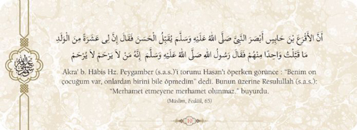 Peygamberimizin Merhamet Hadisleri 11