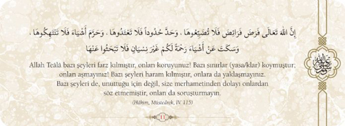 Peygamberimizin Merhamet Hadisleri 12