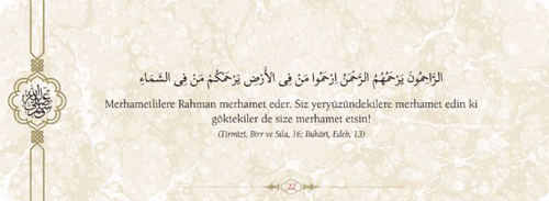 Peygamberimizin Merhamet Hadisleri 23