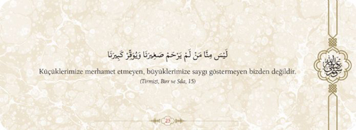 Peygamberimizin Merhamet Hadisleri 26