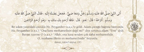 Peygamberimizin Merhamet Hadisleri 8