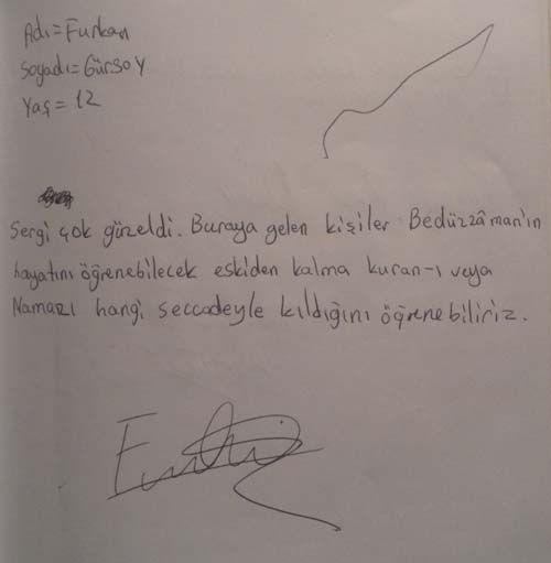 Bediüzzaman Sergisi İzlenimleri 14