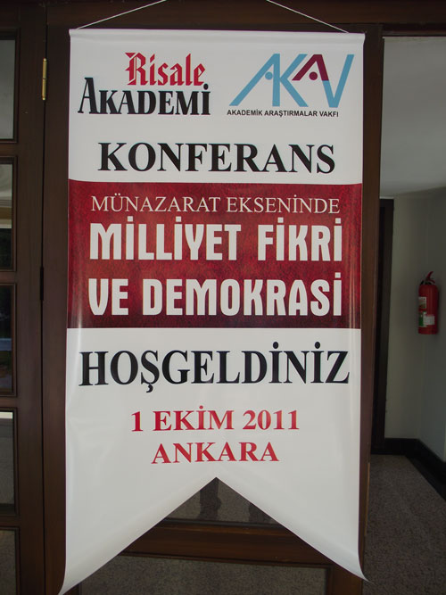 “Münazarat Ekseninde Milliyet Fikri ve Demokrasi” konferansı 1