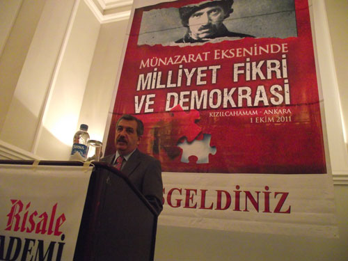 “Münazarat Ekseninde Milliyet Fikri ve Demokrasi” konferansı 13