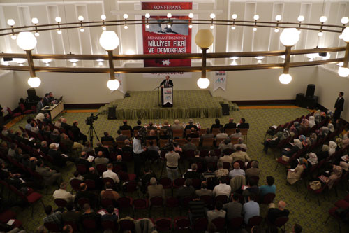 “Münazarat Ekseninde Milliyet Fikri ve Demokrasi” konferansı 63
