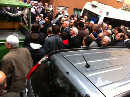 Rıdvan Güngör'ün Cenaze Namazı 1