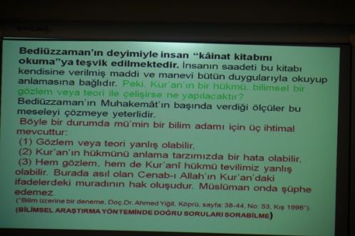 1. Risale-i Nur Eğitim Çalıştayı 17