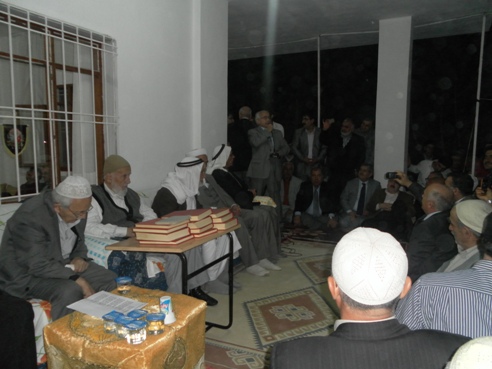 Nur talebeleri köy yemeğinde 21