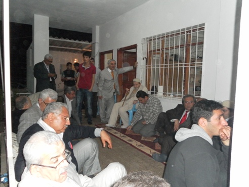 Nur talebeleri köy yemeğinde 24