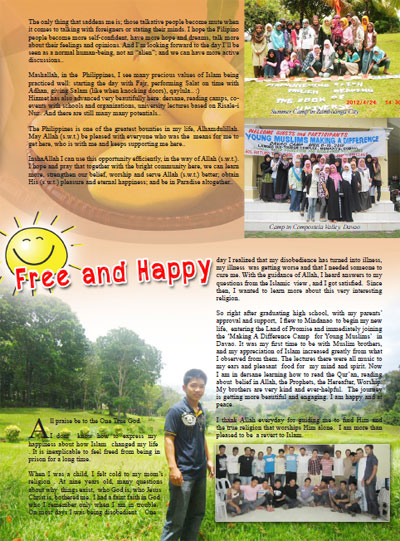 Filipinlerde Risale-i Nur Lahika dergisi 1