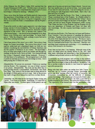 Filipinlerde Risale-i Nur Lahika dergisi 6