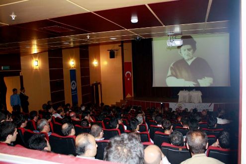 Kırklareli üniversitesinde konu: Bediüzzaman 1