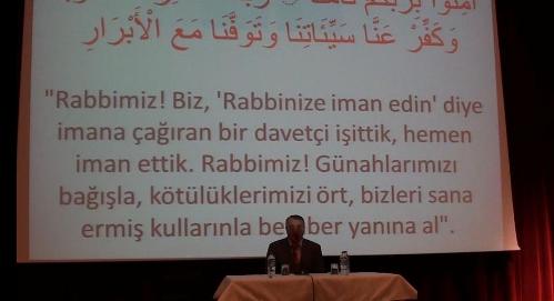 Kırklareli üniversitesinde konu: Bediüzzaman 5