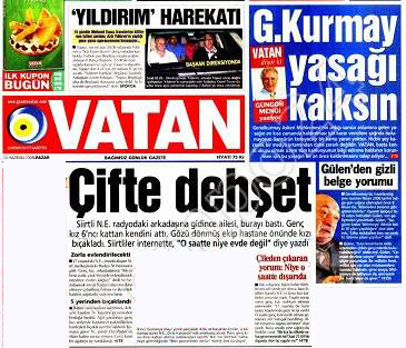 Gazeteler ve andıç 13