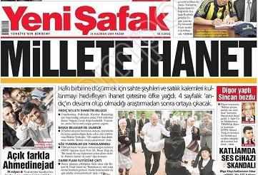 Gazeteler ve andıç 15
