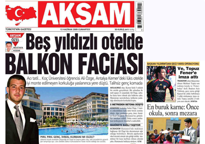 Gazeteler ve andıç 17