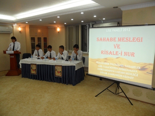 Liselilerden sahabe ve Risale-i Nur paneli 1