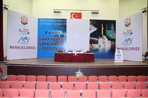Bir başka açıdan Said Nursi,Urfa ve dostluk paneli 1