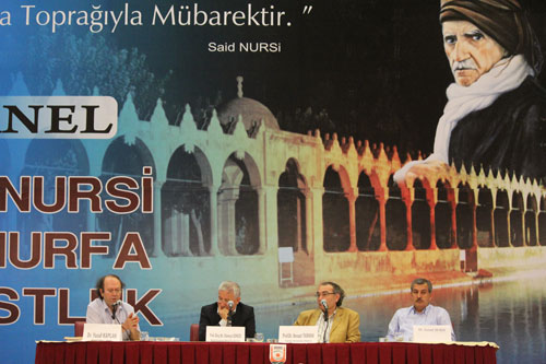 Bir başka açıdan Said Nursi,Urfa ve dostluk paneli 23