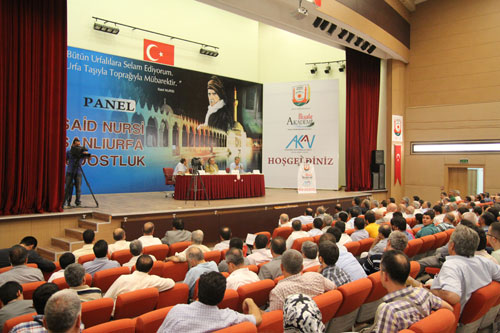Bir başka açıdan Said Nursi,Urfa ve dostluk paneli 24