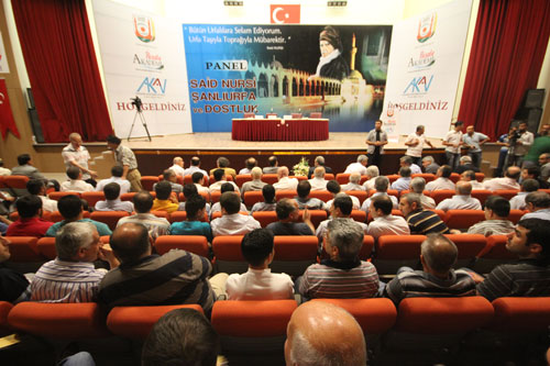 Bir başka açıdan Said Nursi,Urfa ve dostluk paneli 3