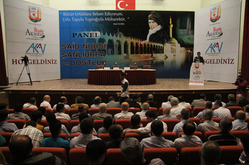Bir başka açıdan Said Nursi,Urfa ve dostluk paneli 4