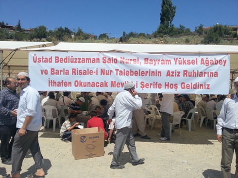 Barla Bediüzzaman Mevlidi yapıldı 17