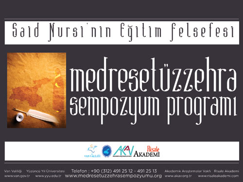İşte Medresetüzzehra Sempozyumu'nun programı 1